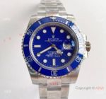 NEW Rolex Submariner Smurf Blue Ceramic Noob 3135 Replica Watch (V10)